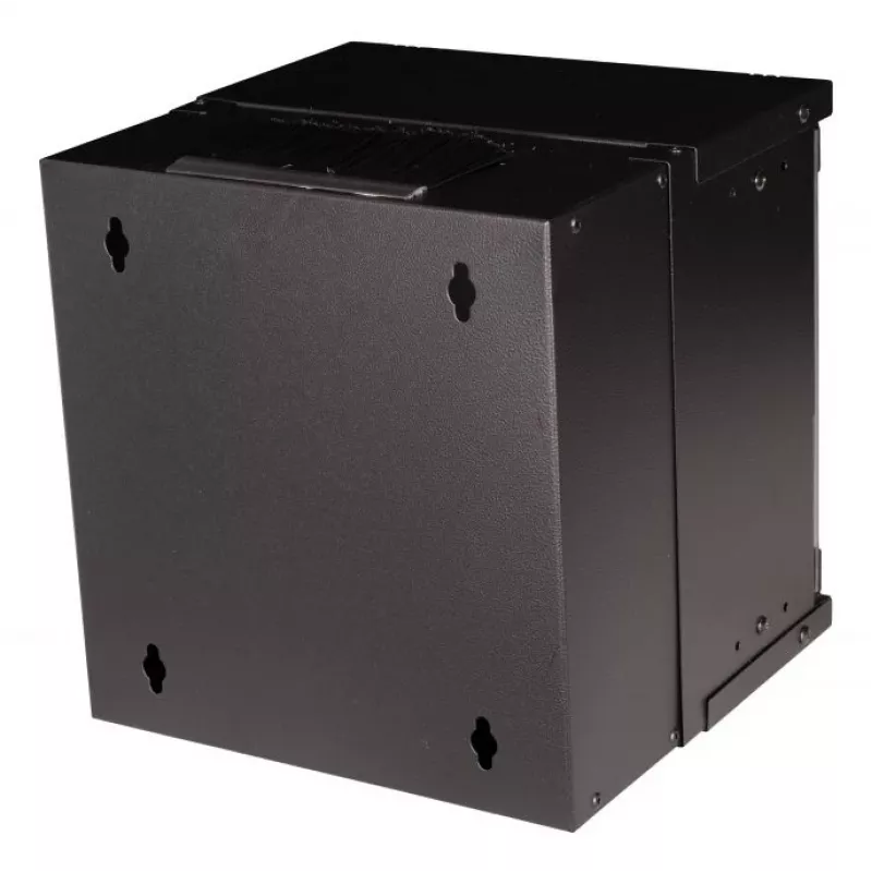 Armadio a parete EQUIP EWM-06-3030-B 6U, 312 mm di larghezza, 300–330 mm di profondità, nero