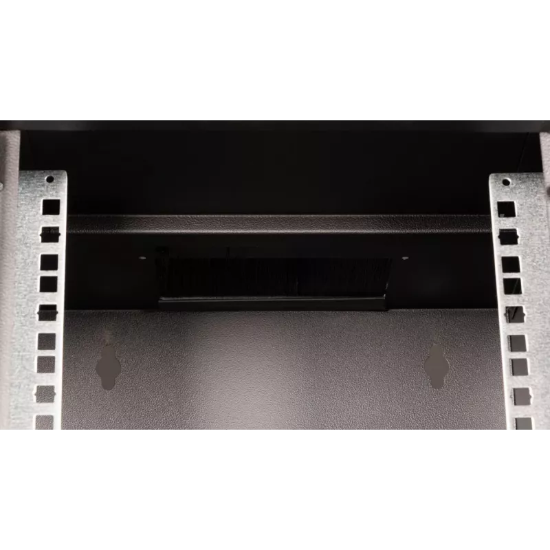 Armadio a parete EQUIP EWM-06-3030-B 6U, 312 mm di larghezza, 300–330 mm di profondità, nero