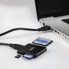 Hama 00124156 lettore di schede USB 3.2 Gen 1 (3.1 Gen 1) Type-A nero