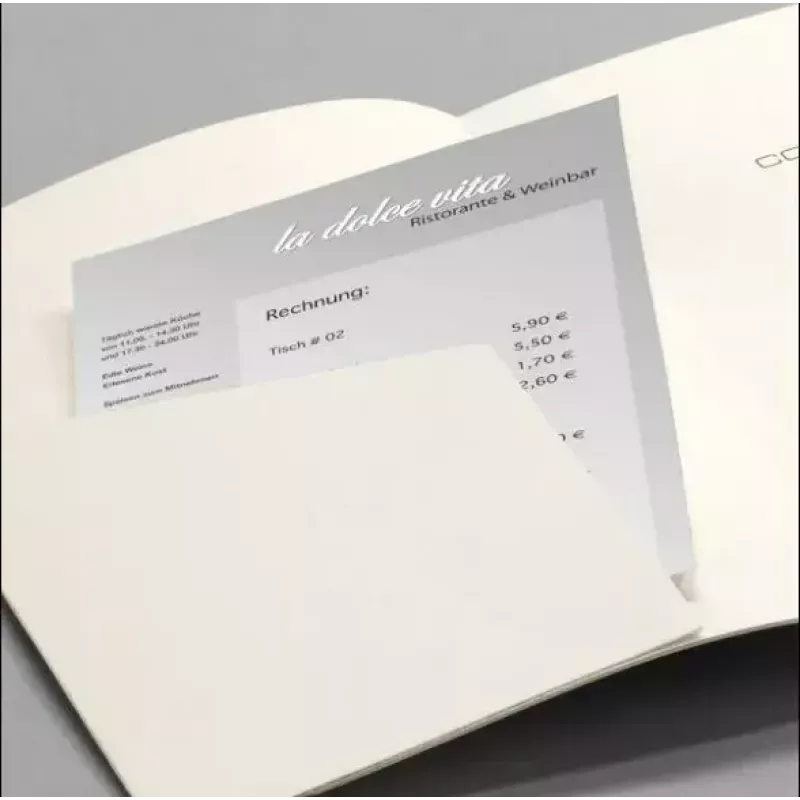 Quaderno Sigel CO132 A6 194 fogli nero