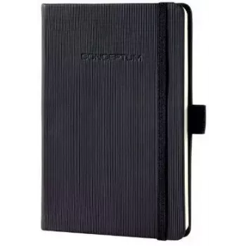 Quaderno Sigel CO132 A6 194 fogli nero