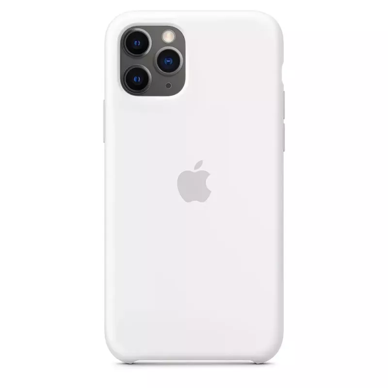 Apple iPhone 11 Pro custodia in silicone bianca