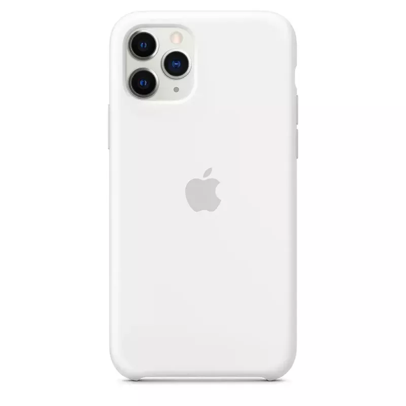 Apple iPhone 11 Pro custodia in silicone bianca