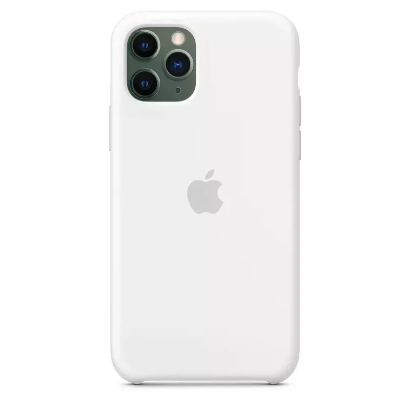 Apple iPhone 11 Pro custodia in silicone bianca
