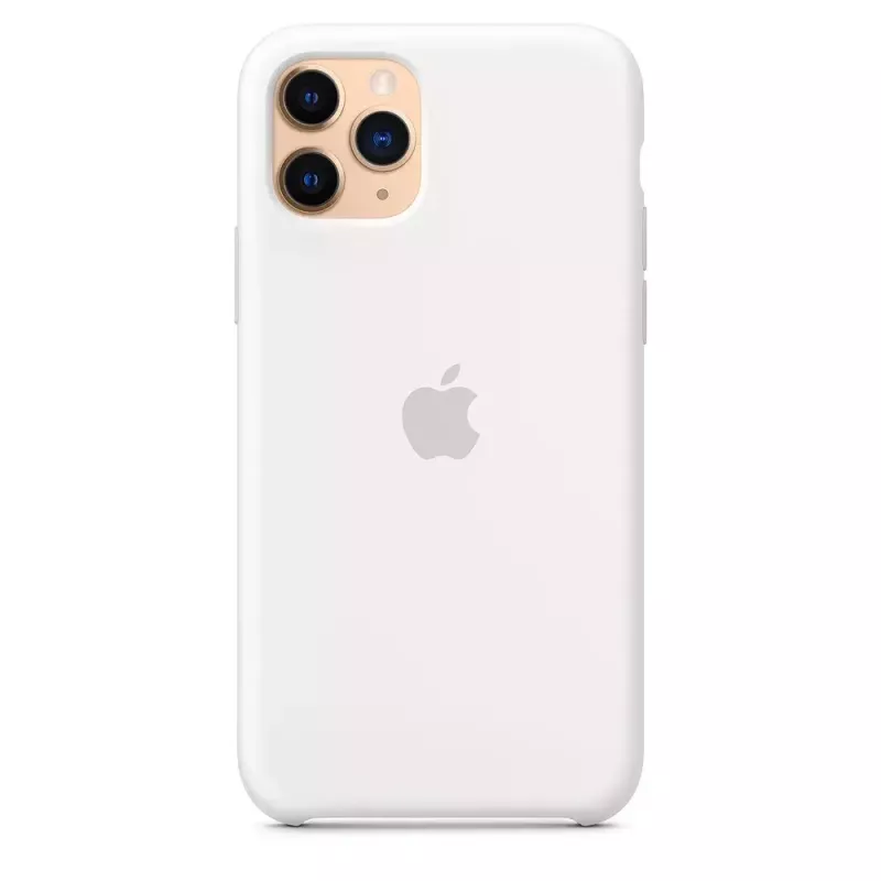 Apple iPhone 11 Pro custodia in silicone bianca
