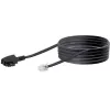 cavo Schwaiger 6,0 m RJ-12 - TAE-F 6 m nero