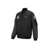 Bomber ASUS ROG Cosmic Bomber uomo Regular Fit manica lunga nero grigio