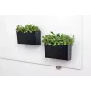 Supporto per pennarelli da lavagna Legamaster supporto accessori lavagna in vetro nero