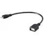 Cavo Micro-USB Akasa AK-CBUB25-15BK 0,15 m