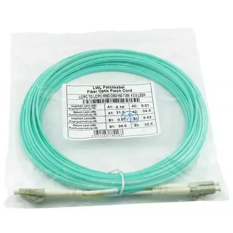 BlueOptics SRCABLE3M cavo in fibra ottica InfiniBand 3 m LC aqua