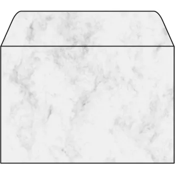 Sigel DU009 busta C6 (114 x 162 mm), grigio, 90 g/m²