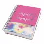 Quaderno Sigel JN609 A5 240 fogli blu rosa giallo