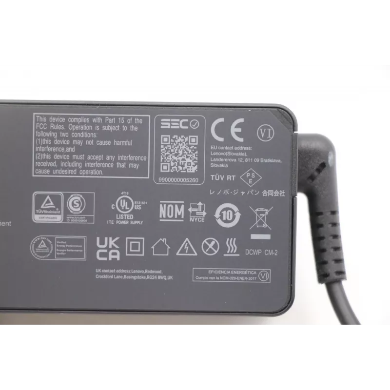 Alimentatore Lenovo 5A10W86251 per interni 65 W nero