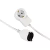Prolunga di alimentazione Hama Powerplug 3 m 2 prese AC per interni bianco