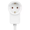 Prolunga di alimentazione Hama Powerplug 3 m 2 prese AC per interni bianco