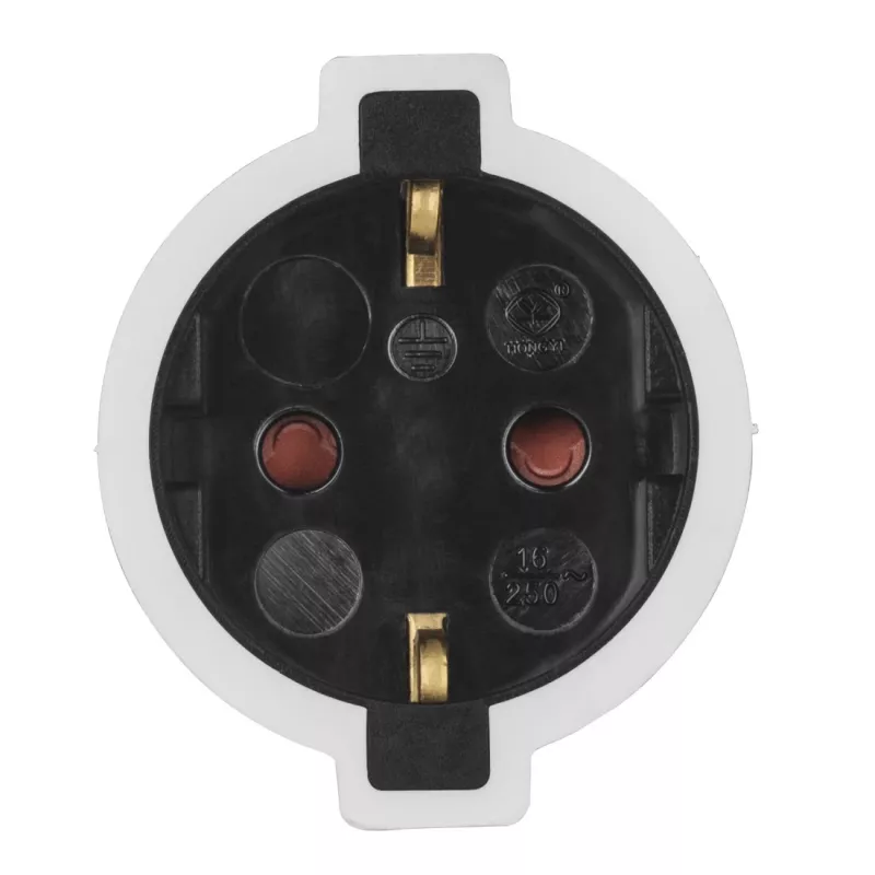 Prolunga di alimentazione Hama Powerplug 3 m 2 prese AC per interni bianco