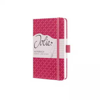 Quaderno Sigel JN104 A6 174 fogli rosa a righe copertina rigida