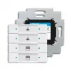 Busch-Jaeger 6127/01-84 Sensore a pulsante KNX, 4 tasti, bianco studio