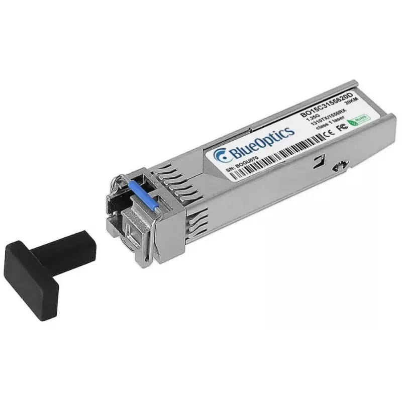 Modulo ricetrasmettitore SFP BlueOptics SFP-GIG-BA LX/LC EEC-BO 1250 Mbit/s