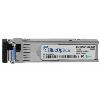 Modulo ricetrasmettitore SFP BlueOptics SFP-GIG-BA LX/LC EEC-BO 1250 Mbit/s