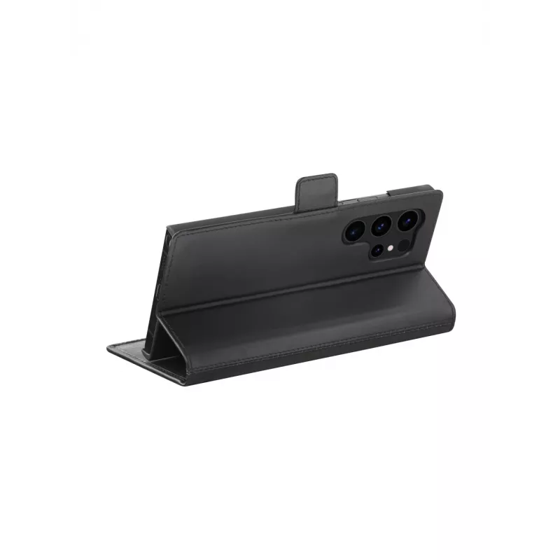 Custodia portafoglio dbramante1928 Galaxy S24 Ultra nero 3 scomparti per carte