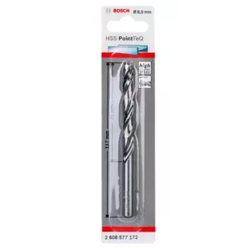 Punta elicoidale Bosch HSS PointTeQ 8,5 mm