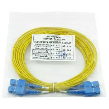 Cavo in fibra ottica BlueOptics CAB-SMF-SC-SC-15 15 m G.657.A1 SC SC