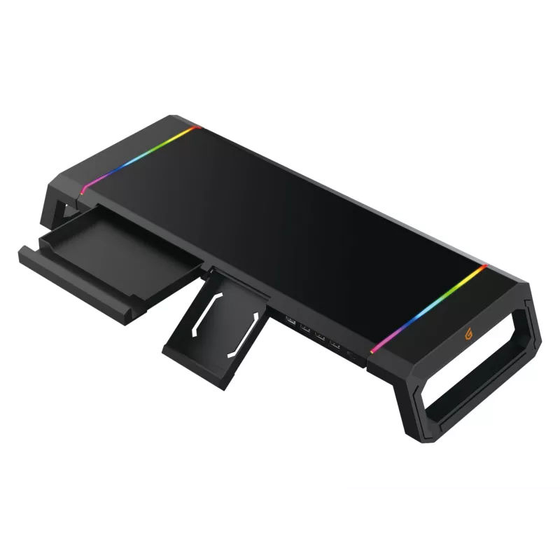 Conceptronic THORNE ERGO supporto monitor gaming, autoportante, 10 kg, nero
