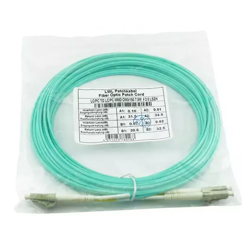 BlueOptics SRCABLE5M-BO Cavo in fibra ottica InfiniBand 5 m LC Beige
