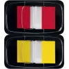 Segnalibri Sigel HN496 Flessibile Rosso Giallo 100 pezzi