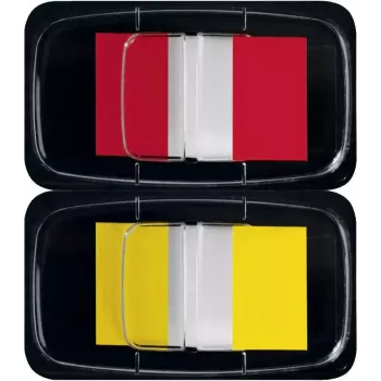 Segnalibri Sigel HN496 Flessibile Rosso Giallo 100 pezzi