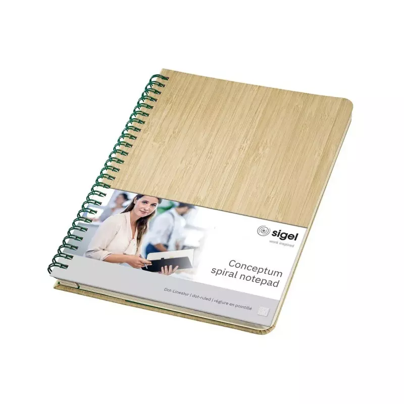 Blocco per appunti Sigel Conceptum A5 160 fogli Bambù Beige