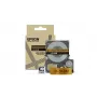Nastro per etichette Epson LK-5SBM nero argento trasferimento termico 1,8 cm