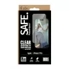Pellicola protettiva per schermo PanzerGlass SAFE. by per iPhone 17 Pro — pellicola PET ultra-wide con cornice nera, applicazione a secco, antigraffio e antiurto