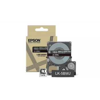 Nastro per etichette Epson LK-5LBJ nero blu trasferimento termico 1,8 cm