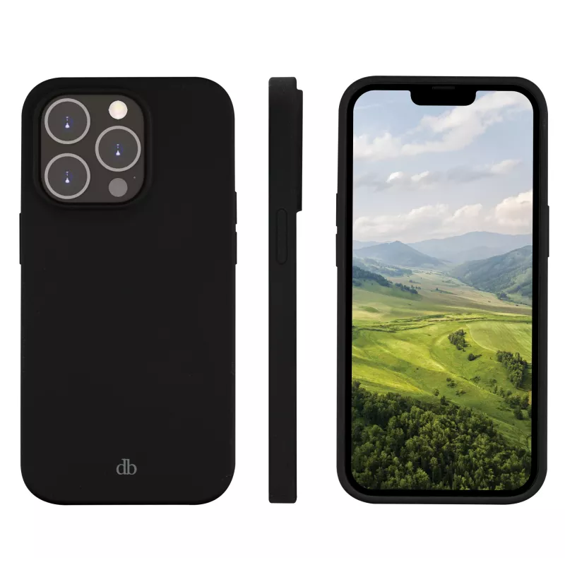 Custodia protettiva dbramante1928 Costa Rica per iPhone 14 Pro Max – nero, compatibile con 6,7