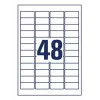 Etichetta adesiva per stampante AVERY L4736REV-65 bianco 4,57x2,12 cm