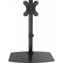 Supporto multimediale a pavimento Vision VFM-DSB, nero, acciaio, 2,65 kg