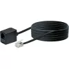 Cavo di rete Schwaiger 10m RJ-11 - RJ-11 nero