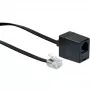 Cavo di rete Schwaiger 10m RJ-11 - RJ-11 nero