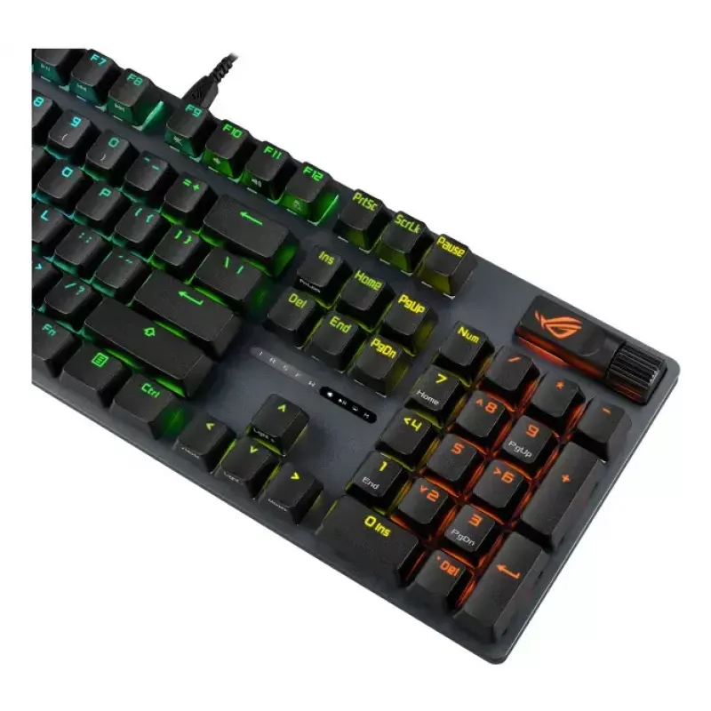 Tastiera meccanica da gaming ASUS ROG Strix Scope II X — full-size, USB, RGB, layout svizzero, nero