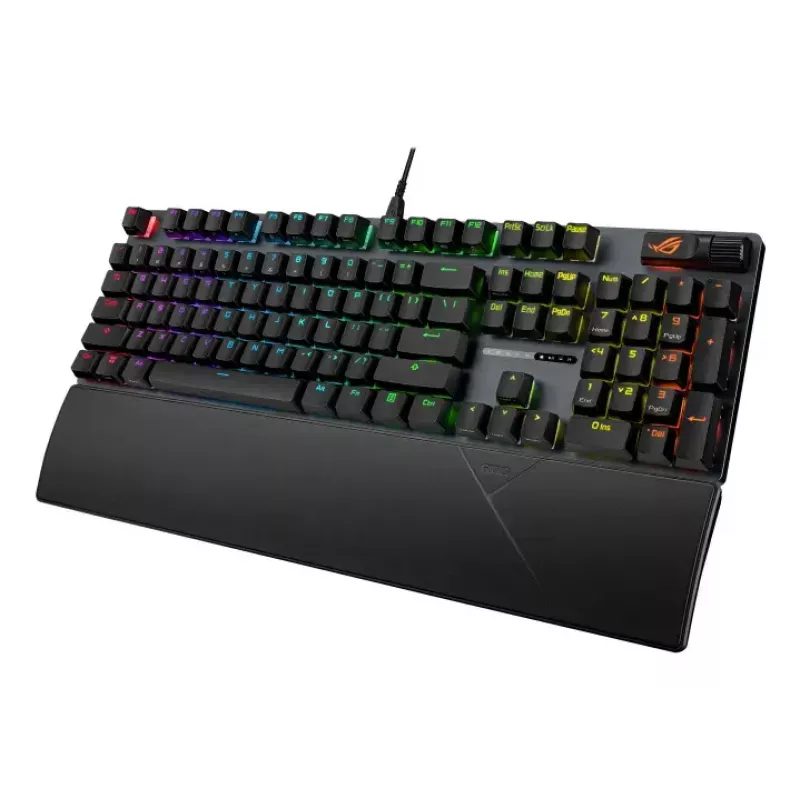 Tastiera meccanica da gaming ASUS ROG Strix Scope II X — full-size, USB, RGB, layout svizzero, nero