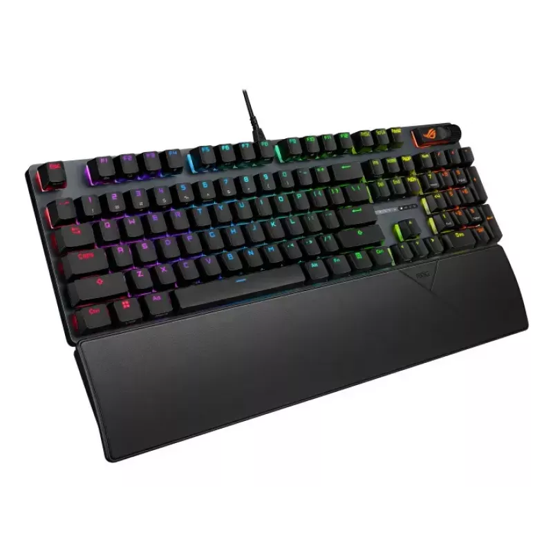 Tastiera meccanica da gaming ASUS ROG Strix Scope II X — full-size, USB, RGB, layout svizzero, nero