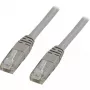 Cavo di rete Deltaco TP-611 RJ-45 Cat6 1,5m grigio