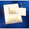 Busta DL Sigel DU035 beige argento 50 pezzi