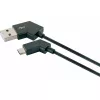Cavo USB Schwaiger LKW 120 M 1,2 m USB A su Micro-USB B nero
