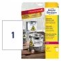 Etichetta per stampante adesiva Avery L4775-8