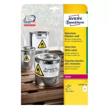 Etichette per stampante adesive Avery L4719-20