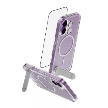 Custodia protettiva PanzerGlass CARE Feature Kick 3w1 per iPhone 17 con vetro per schermo integrato e protezione per lenti della fotocamera