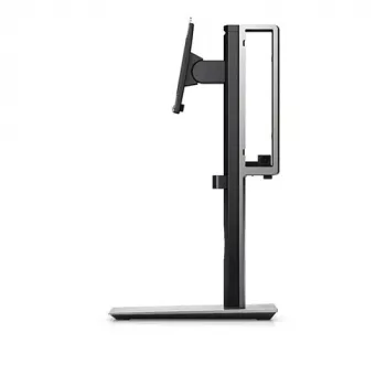 Dell MFS18 Supporto Micro Form Factor All-in-One, 19-27 pollici, regolabile in altezza, nero/argento
